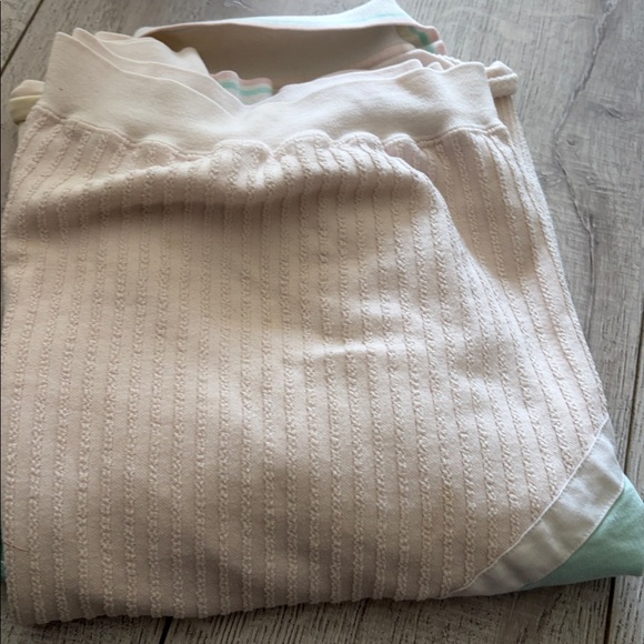 Lavon vintage collared pastel 1980’s blush pink 3/4 sleeve top large - Picture 2 of 4